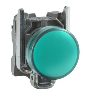 XB4BVM3-voyant lumineux DEL - Ø22 - vert - 230V - vis étrier